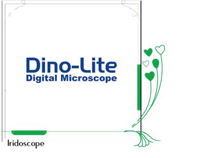 Dino lite iridoscope diapo