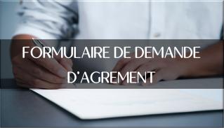 formulaire demande dagrement