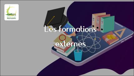 Les formations externes